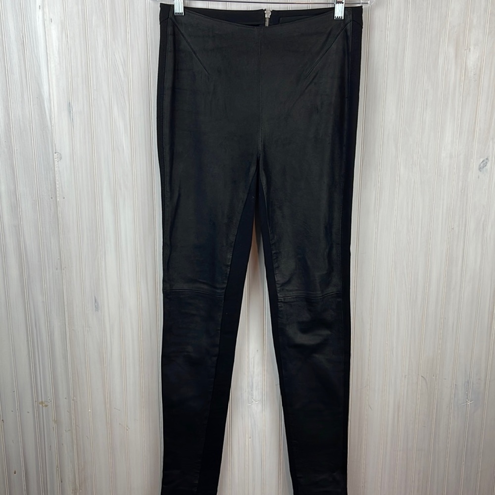 VEDA LEATHER LEGGINGS